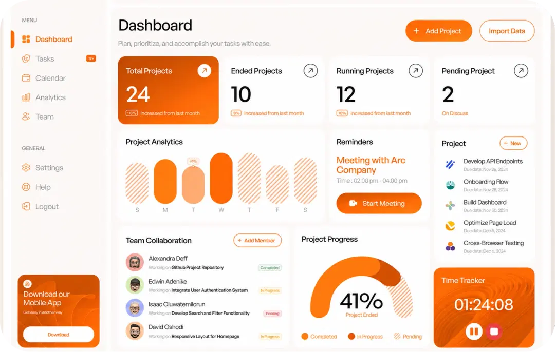 Product Development Dashboard